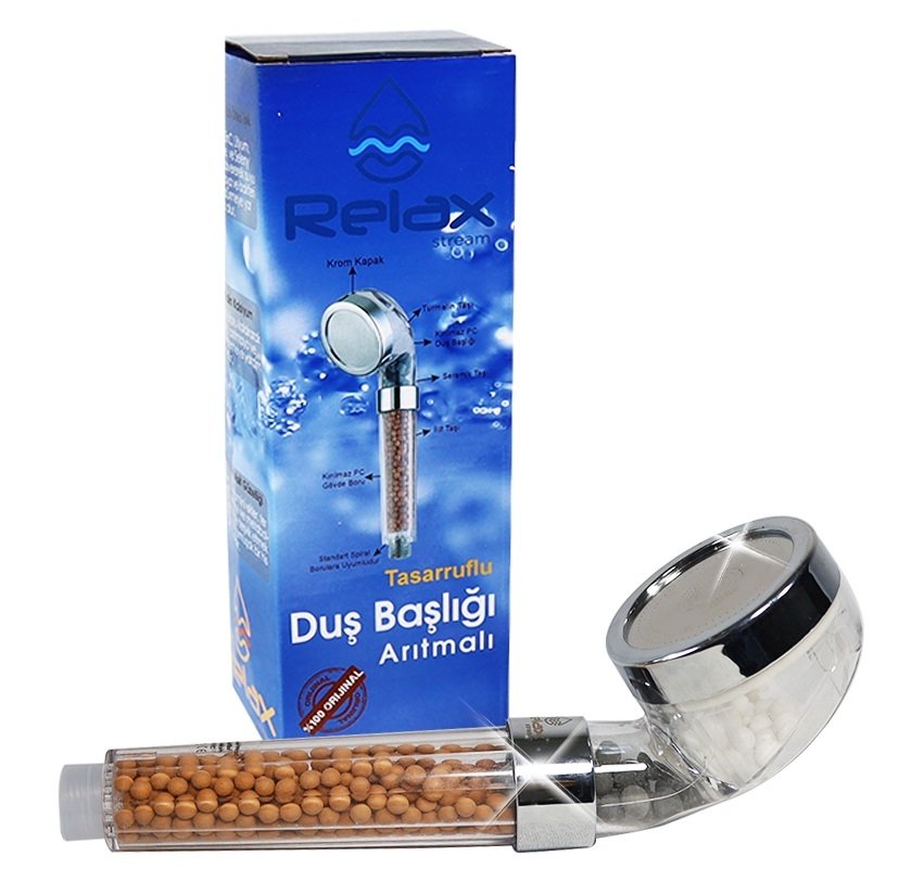 Relax Stream %50 Su Tasarruflu Duş Başlığı - Arıtmalı Duş Başlığı