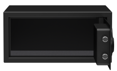 İnsafe ISHOLC20 Lcd Ekranlı Küçük Boy Çelik Para Kasası