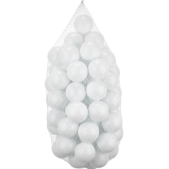 Babyplay Oyun Havuzu Topu 6 Cm 66'lı - Oyun Havuz Topları - Havuz Topu - Beyaz