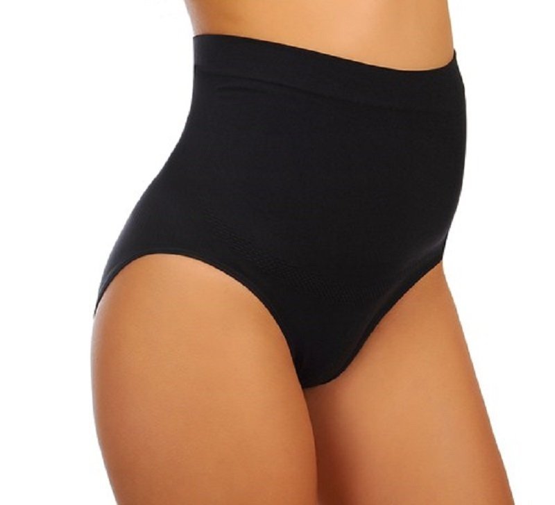 Ships Baby Dikişsiz Hamile Külodu - Siyah Her Beden XL - EKSTRA LARGE