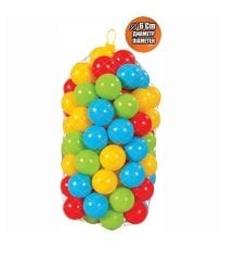 Pilsan Oyun Havuzu Topu 6 Cm 100 Adet - Oyun Havuz Topları
