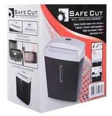 Safecut 45C Evrak İmha Makinesi - 15Litre - 5 Yaprak - Çapraz Kesim