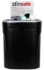 Baove PS725 Evrak İmha Makinesi ve Kağıt Kesme - Cd - Kredi Kartı İmha Makinesi - Çapraz Kesim - 20 Litre