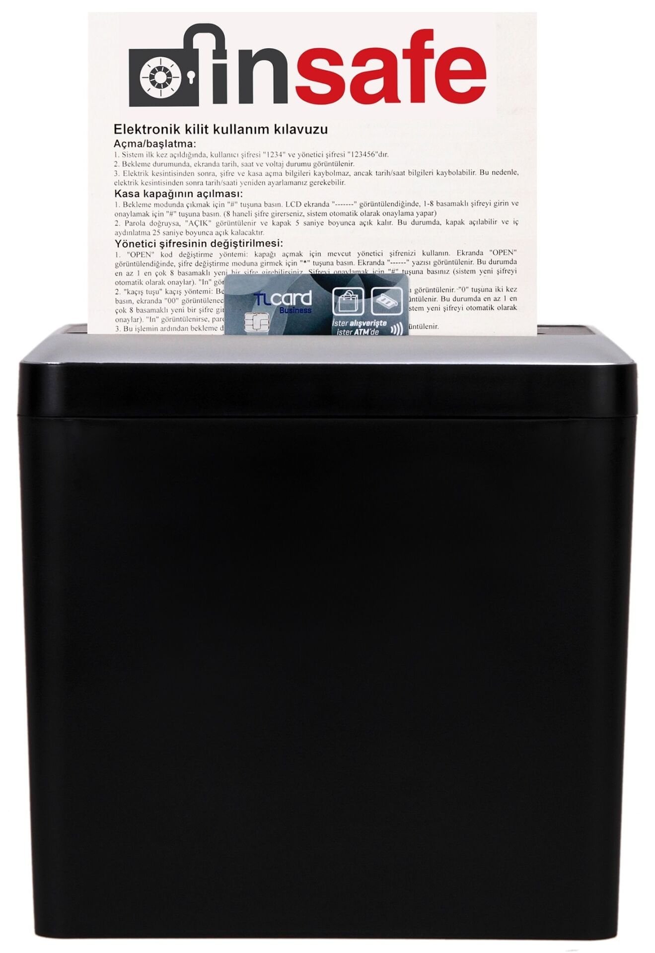 Baove PS610 Evrak İmha Makinesi ve Kağıt Kesme - Kredi Kartı İmha Makinesi - Çapraz Kesim - 11Litre