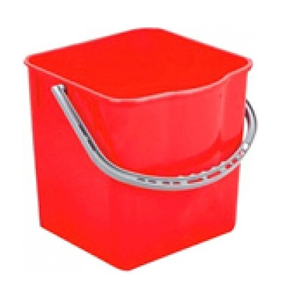 Safell Temizlik Seti Yedek Kovası 20 Lt - Kırmızı ve Mavi KIRMIZI