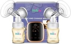 Milk İn Ebp960 Çiftli Elektrikli Göğüs Pompası - Şarjlı Süt Pompası