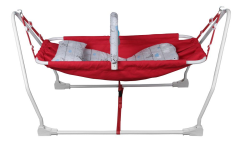 Norfolk Baby Sleep Oyuncaklı Sallanır Bebek Beşiği - Hamak Beşik - Sallanır Bebek Hamağı MAVİ