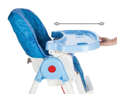 Norfolk Poly Smart Mama Sandalyesi - Sırt Ayarlı ve Kademeli KIRMIZI