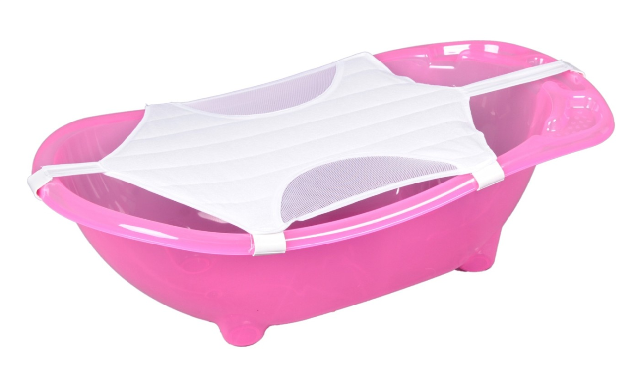Flipper Baby Shower Bebek Banyo Küveti ŞEFFAF PEMBE