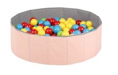Baby Marine Katlanabilir Top Havuzu - Oyun Halısı + 150 Adet 4 Renk Top Hediye PUDRA