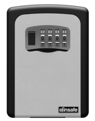 İnsafe ISC801KEY Şifreli Çelik Kasa, Anahtar Kasası, Anahtar Dolabı GRİ