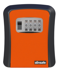 İnsafe ISC806KEY Şifreli Çelik Kasa, Anahtar Kasası, Anahtar Dolabı ORANGE