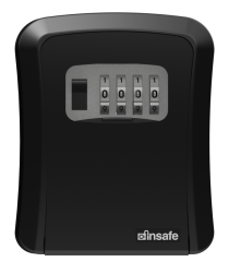 İnsafe ISC806KEY Şifreli Çelik Kasa, Anahtar Kasası, Anahtar Dolabı SİYAH