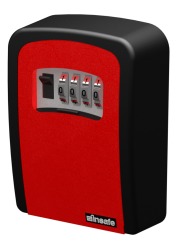 İnsafe ISC803KEY Şifreli Çelik Kasa, Anahtar Kasası, Anahtar Dolabı KIRMIZI