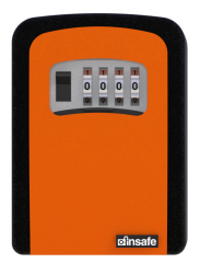İnsafe ISC803KEY Şifreli Çelik Kasa, Anahtar Kasası, Anahtar Dolabı ORANGE