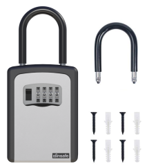 İnsafe ISC802KEY Şifreli Çelik Kasa, Anahtar Kasası, Anahtar Dolabı GRİ