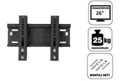 Teif 26'' - 66 Ekran A Plus Duvar Askı Aparatı - Led, Lcd, Tv Askı Aparatı