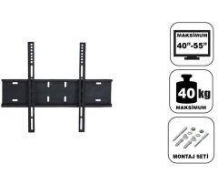 Teif 40'' - 55'' - 140  Ekran Tv Askı Aparatı - Su Terazisi Hediye