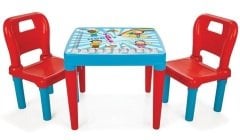 Pilsan Hobby 2 Sandalyeli Oyun ve Aktivite Çalışma Masası
