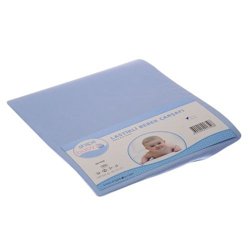Ships Baby Lastikli Bebek Yatak Çarşafı 70X135 MAVİ