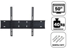 Achill 50'' - 127 Ekran Sabit Tv Askı Aparatı Tüm Tv 'ler İçin - Su Terazili
