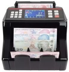 Sigma SC7520B Karışık Para Sayma Makinesi - Tl - Euro - Usd - Türkçe Sesli Uyarı + Müşteri Ekranı(Kopya)