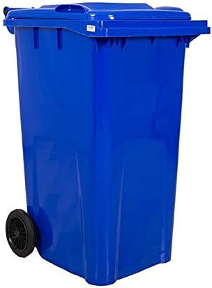 Hafea Plastik Çöp Konteyneri 240 lt A+ Kalite Isıya Dayanıklı – Mavi