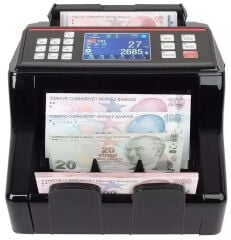 Hunter HI2200 Karışık Para Sayma Makinesi - Tl - Euro - Usd - Türkçe Sesli Uyarı + Müşteri Ekranı
