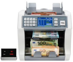 Baove GB9200 Pro Mix Çift Katlı Karışık Para Sayma Makinesi - 20 Ülke Parası - Yazıcılı - Çift Ekranlı