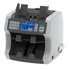 Baove GB9200 Pro Mix Çift Katlı Karışık Para Sayma Makinesi - 20 Ülke Parası - Yazıcılı - Çift Ekranlı