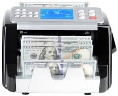 Plus Silver Multi Mix Karışık Para Sayma Makinesi ve Sahte Yakalama - Tl ve Euro Karışık - Usd Adet Sayım - Müşteri Ekranı