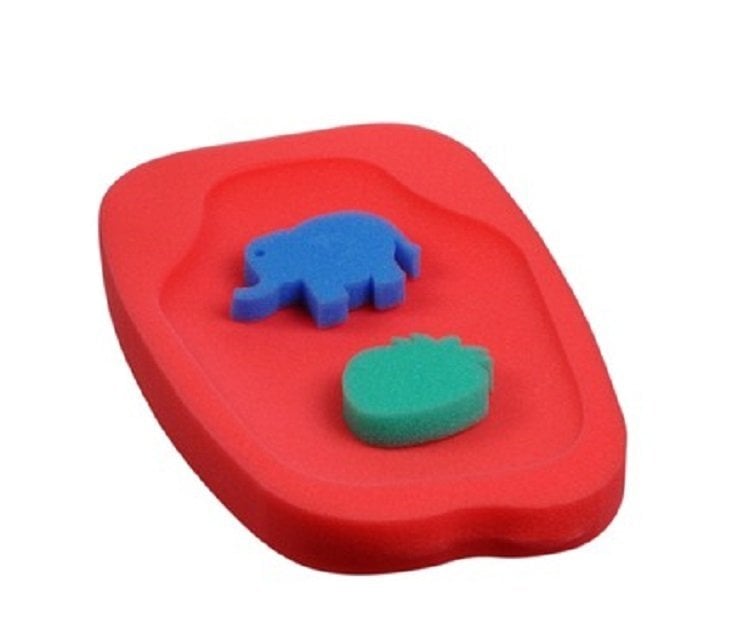 Ships Baby Küvet Süngeri - Yıkama Süngeri Hediyeli PEMBE